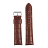 Men's Crocodile Embossed Strap - 20-24mm