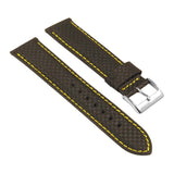 st27.1.10 Angle Black Yellow Carbon Fiber Strap