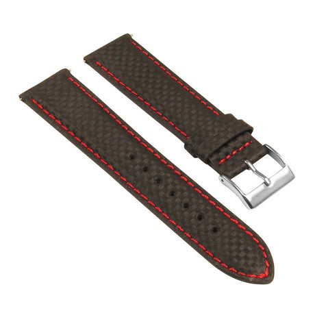 st27.1.6 Angle Black Red Carbon Fiber Strap