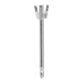 4 Prong Standard Weight Diamond Studs with Friction Post 14kt White (10013558927)