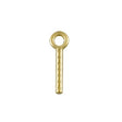 14kt Yellow Eye Screw Post (9634518287)