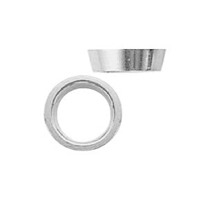 14kt White Tapered Bezel Setting (9875807887)