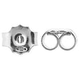 Medium Light Weight Star Base Friction Fit Ear Nut (11013630479)