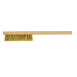 Brass Scratch Brush with Wood Handle (620792250402)