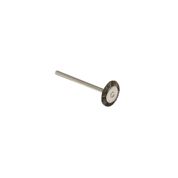 Single Section Type Mini Brushes on Mandrels - 9/16" Diameter (626931433506)