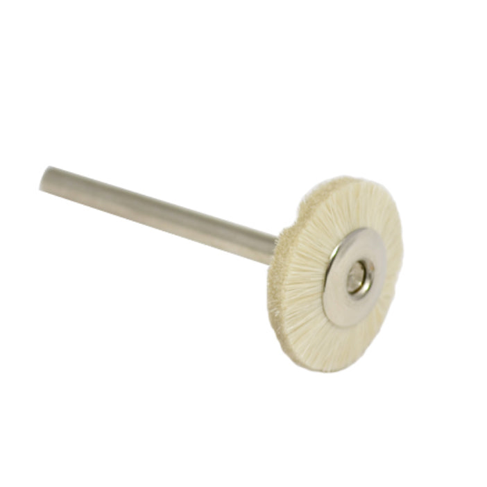 Double Section Type Mini Brushes on Mandrels - 3/4" Diameter (626944639010)