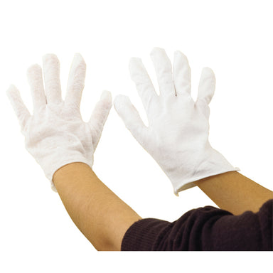 Pure White Cotton Gloves (628228423714)