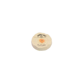 2-1/2" Diameter Regular Muslin Buffs with Shellac Centers (633228525602)
