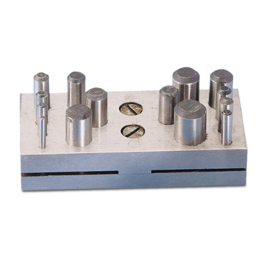 Set of 14 Bezel Blocks and Punches (1381596364834)