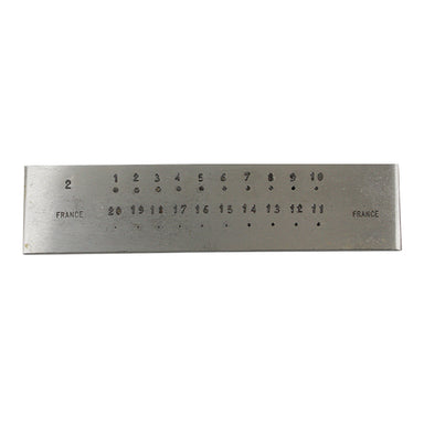 Round Hole Tool Steel Draw Plate B (1476174643234)