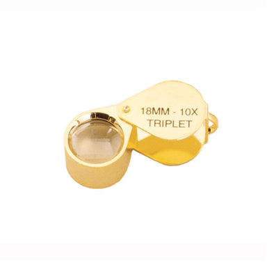 Gold 10X Triplet Magnifiers (1667005120546)