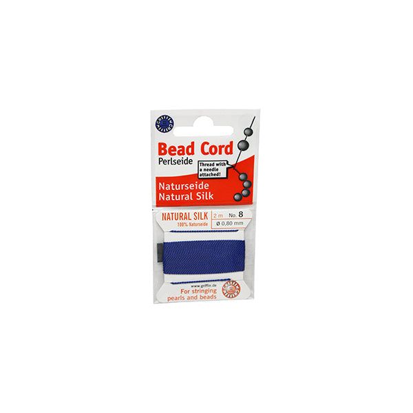 Silk Cord Carded #8 (0.80mm)