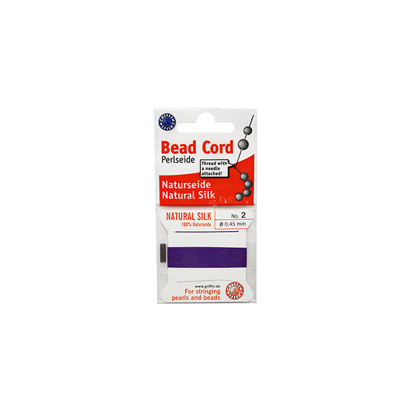 Silk Cord Carded #2 (0.45mm)