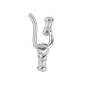 Hook and Eye Clasp with End Caps (9697205199)