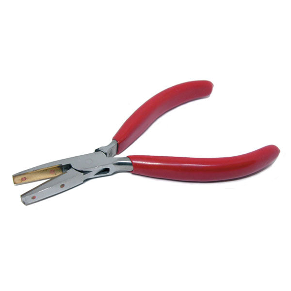 Brass-Lined Flat Nose Pliers — PERRIN