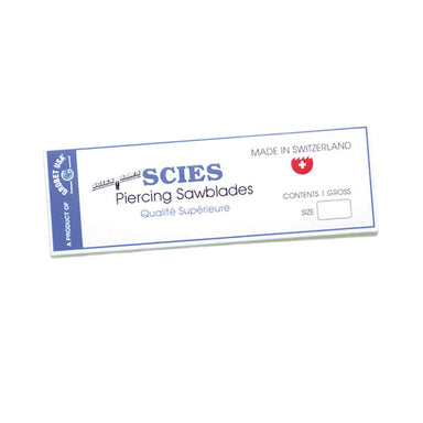 Scies Jewellers' Piercing Sawblades 8/0-1/0 (1858949447714)