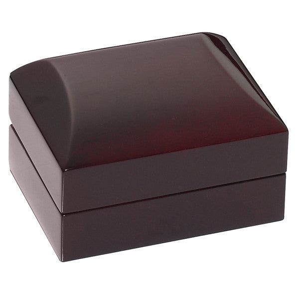 BX-5600-DR Burgundy Wood Finished Double Ring Box (11682036879)