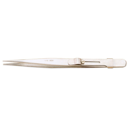 Stainless Steel Slide-Lock Economy Diamond Tweezers (1870831321122)