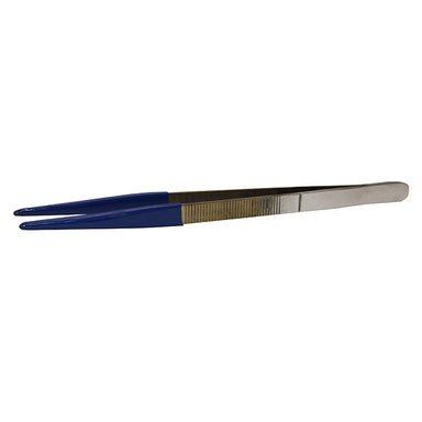 8" Extra-Long Coated Tip Tweezers - Economy (1871606480930)