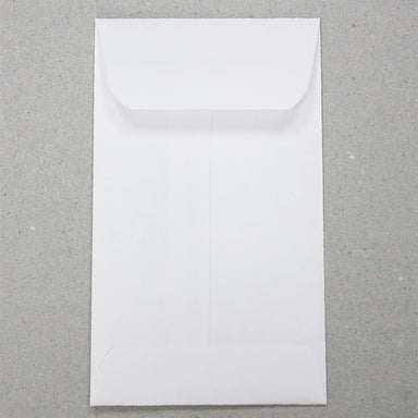 No. 3 White Blank Job Envelopes- 4 1/4" x 2 1/2" (3814925467682)