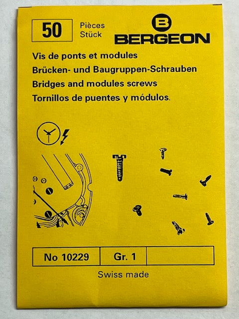 Bridge and Circuit Screw Assortment