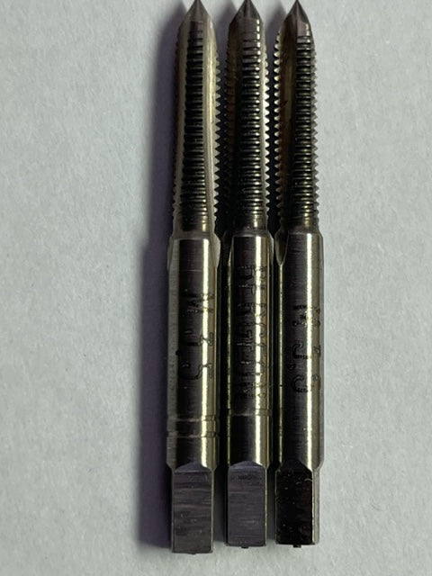 Set of 3 Tool Steel Tap 3.50mm