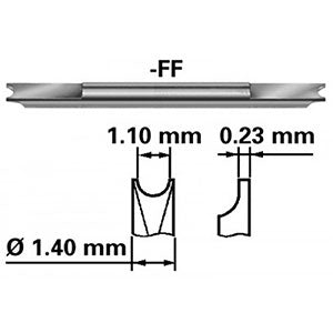 Tip for Plier for Fitting Bracelets 1.40mm