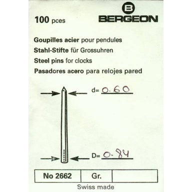 Steel Tapered Pins 0.60mm (10444172303)