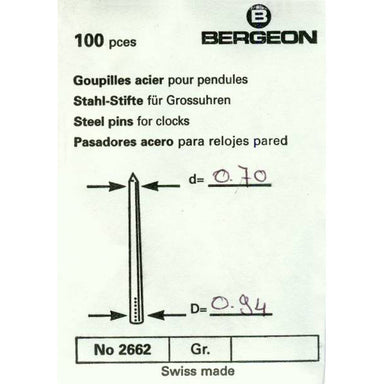 Steel Tapered Pins 0.70mm (10444172431)