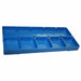 6 Compartment Blue Shop Tray (10567317903)