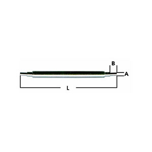 Prestige Swiss Quality 1.80 mm Telescopic Spring Bar - single piece (1565309042722)