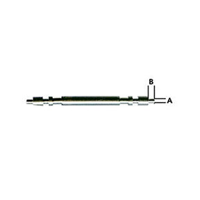 Prestige Swiss Quality 1.80 mm Double Flanged Spring Bar -single piece (198093635599)