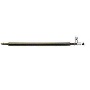 1.50 mm Stainless Steel Flanged Spring Bars - pkg of 12 (193839529999)