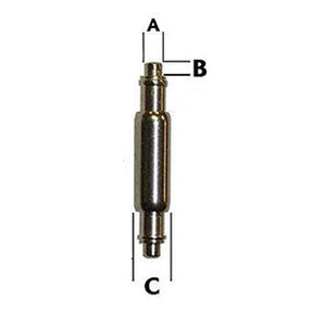 Security Flanged Stainless Steel Spring Bars (123614134287)