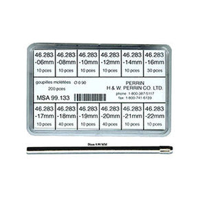 Assortment of 0.90 mm Knurled Pins for Bracelet Repair (124356132879)