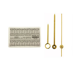 Yellow Pointed Watch Hand Assortment - 8.5 mm (1477865603106)