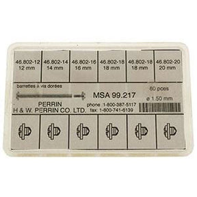Yellow 1.50 mm Threaded Bar Assortment (199725121551)