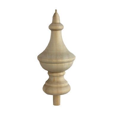 Wood Finial Tall 1 5/8" x 3" (10567714063)