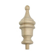 Wood Finial 2" x 4 5/8" (10567715599)