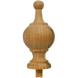 Wood Finial 1 1/2" x 3 1/4" (10567715151)