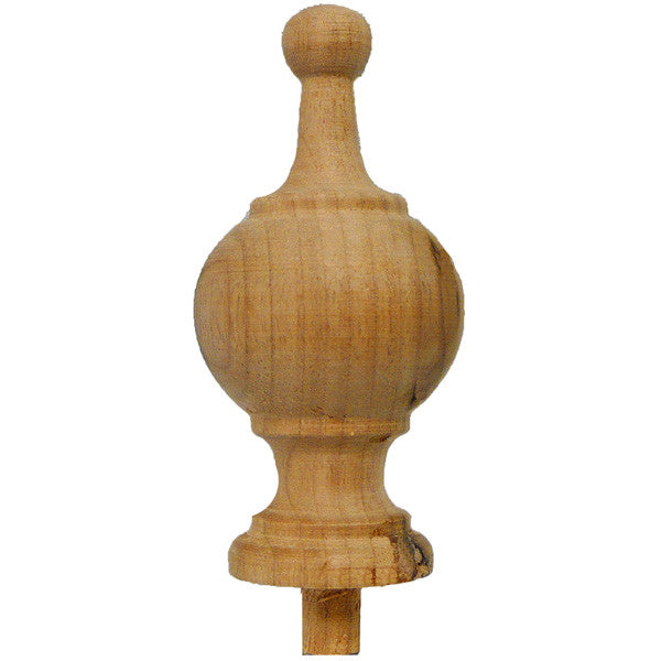 Wood Finial 1 1/2" x 3 1/4" (10567715151)