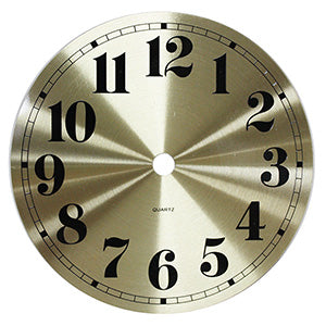 Brass Clock Dials | Brass Finished Dial 6