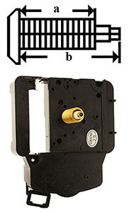 Standard Size C Battery Quartz Pendulum Movement  7/16"