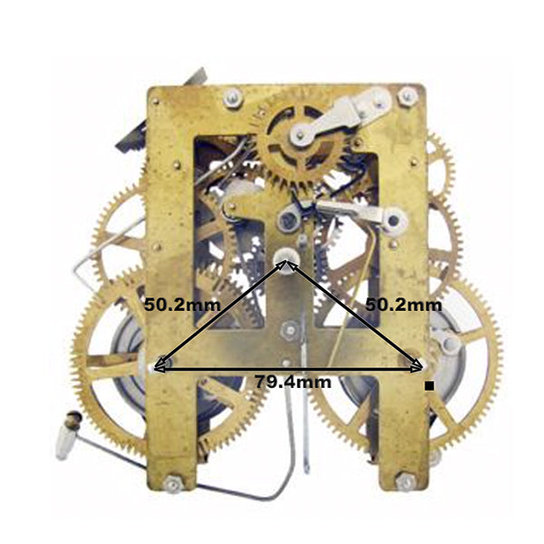 Time-Only Mechanical Clock Movement Kit - 1-800-381-7458 - Clockworks.