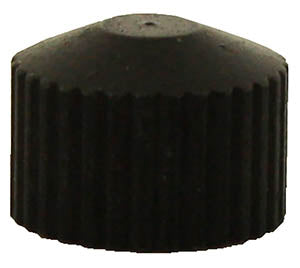 Black Closed Hand Nut for Quartz Clock