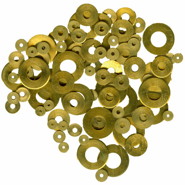 Flat Brass Washers (10591688207)