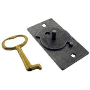 Terry Clock Door Lock & Key (10591835791)