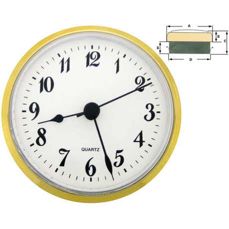 Clock Inserts – Perrin Supply Ltd