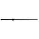 Fine Pointed Style Sweep Second Hand 4 3/8"