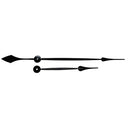 Spade High Torque Hour & Minute Hands 10"
